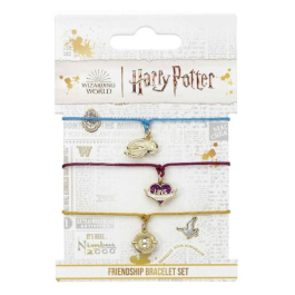 Комплект приятелски гривни Harry Potter – Golden Snitch, 3 броя