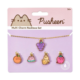 Колие с талисмани Pusheen Fruits 