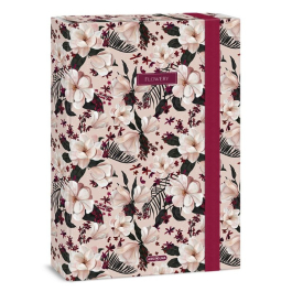 Кутия с ластик A4 Ars Una Flowery pink (5375) 24