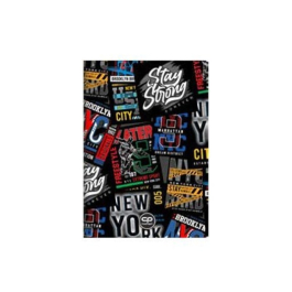Тетрадка А5 Coolpack мека корица PP 60 л. ред Big City