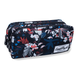Ученически несесер с три ципа COOLPACK - PRIMUS - OCEAN GARDEN