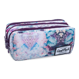 Ученически несесер с три ципа COOLPACK - PRIMUS - DREAM CLOUDS