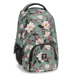 Ученическа раница AU-2 Ars Una Flowery green (5535) 