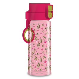 Бутилка за вода ARS UNA - 475 ml Pink tulips (5479) 25