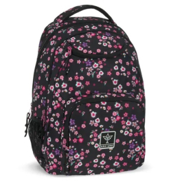 Ученическа раница AU-6 Pearl Blossom Black (5377) Ars Una