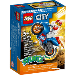 Конструктор LEGO City Stunt - Каскадьорски мотоциклет ракета.
