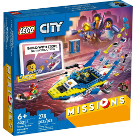LEGO® City 60355 - Детективски мисии на водната полиция
