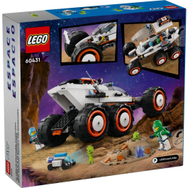 LEGO® City 60431 - Космически изследователски всъдеход и извънземен живот