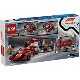 LEGO® City 60443 - Питстоп и механици от F1® с кола Ferrari