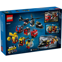 LEGO® City 60462 - Хеликоптер, пожарна кола и подводница