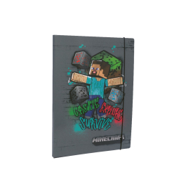 Папка с ластик Minecraft Steve