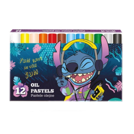 Маслени пастели 12 цвята Stitch
