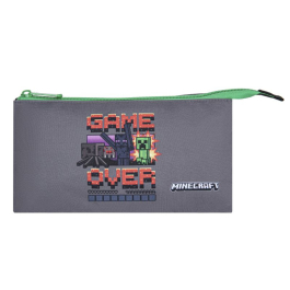 Ученически плосък несесер Minecraft Game over