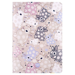 Тетрадка А5 Coolpack мека корица PP 32 л. ред White Bunny