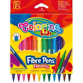 Флумастери 12 цвята Colorino  