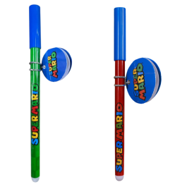 Химикал с гума Super Mario, 2 вида, Асортимент, Син