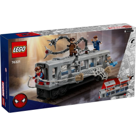 LEGO® Marvel 76321 - Спайдърмен срещу Док Ок: сцена в метрото