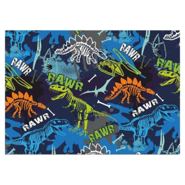 Блок за рисуване №4 Rainbow - Dinosaurs, 190 g, 10 листа