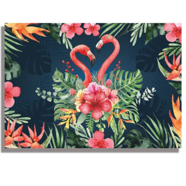 Блок за рисуване №4 Rainbow - Flamingo, 190 g, 10 листа