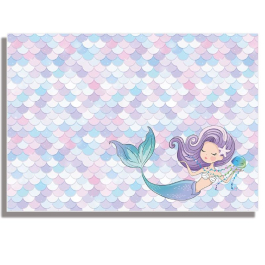Блок за рисуване №4 Rainbow - Mermaid , 190 g, 10 листа