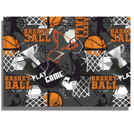 Блок за рисуване №4 Rainbow - Basketball, 190 g, 10 листа