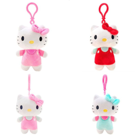 Плюшен ключодържател Hello Kitty 12cm, АСОРТИМЕНТ 