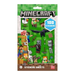 Minecraft стикери комплект