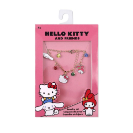 Гривна с талисмани Hello Kitty, My Melody и Cinnamoroll
