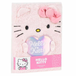 Плюшен тефтер А5 Hello Kitty