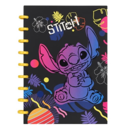 Тетрадка спирала  B5 - 3 -STITCH Black