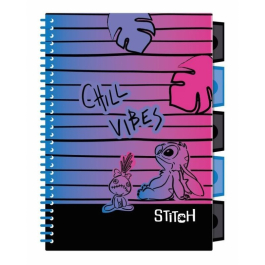 Тетрадка PP 100 л. B5 Coolpack Stitch Black - Chill Vibes