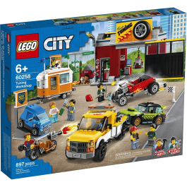 Конструктор LEGO City Nitro Wheels - Сервиз за тунинг.