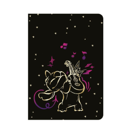 Тетрадка A5 - 32 листа ред GOLD - 1 - STITCH