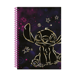 Тетрадка B5 -100 м.кв. STITCH GOLD - 2