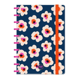 Тетрадка B5 Coolpack малки квадратчета FLORES NINA
