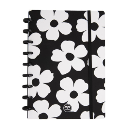 Тетрадка B5 Coolpack малки квадратчета FLORES JASMINE
