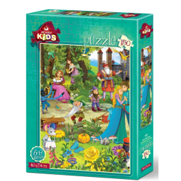 Детски пъзел Art Puzzle 150 части Къщата на краля