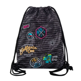 Спортна торба Coolpack SPRINT Badges G`Grey
