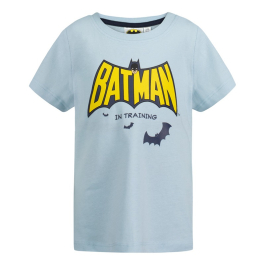 Бебешка тениска Batman синя