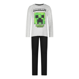 Пижама Minecraft Hostile Behaviour с дълъг ръкав и панталон, размер 140