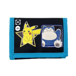Стилен портфейл Pokemon с велкро.