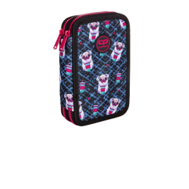 Несесер с два ципа пълен COOLPACK - JUMPER 2 - Dogs to go