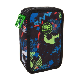 Ученически несесер с пособия Coolpack - Jumper 3 - FOOTBALL BLUE