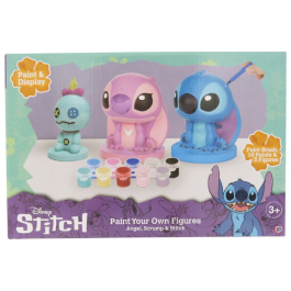 Гипсови фигурки за оцветяване Stitch, сет от 3 броя