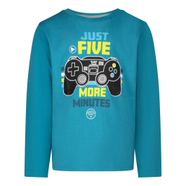 Блуза с дълъг ръкав Gamer Blue, размер 116