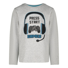Блуза с дълъг ръкав Gamer Grey