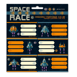 Ученически етикети Ars Una Space Race 