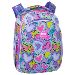 Ученическа раница Coolpack - Turtle - Pastel Hearts