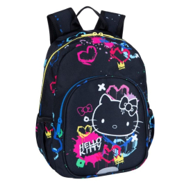 Раница за детска градина Coolpack - TOBY - Hello Kitty Neon Black