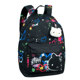 Ученическа раница Coolpack - Cross - Hello Kitty Neon Black